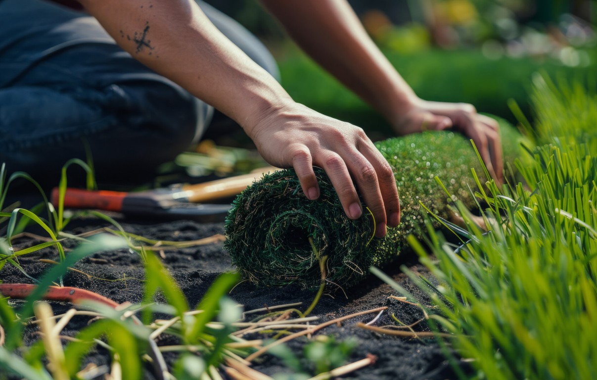 Expert turf removal and replacement services in Burlington, NC