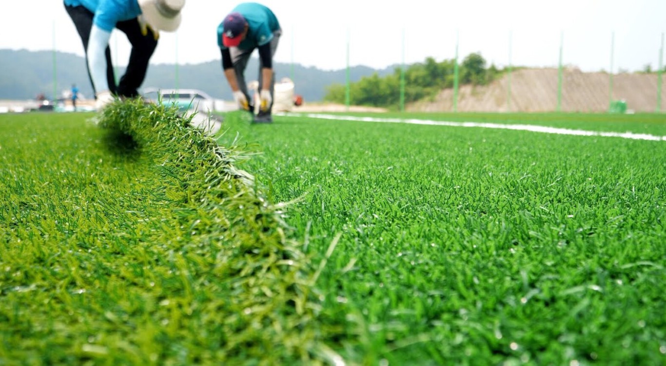 Top-rated artificial grass installation by GrassArc Burlington Turf Solutions